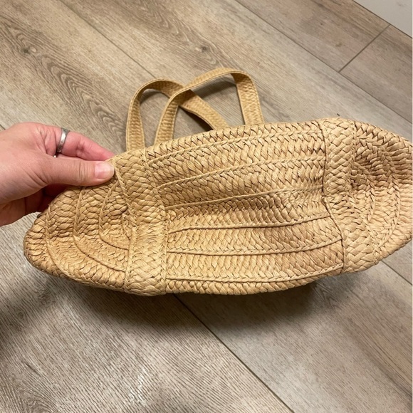 Draper James straw tote bag - Picture 3 of 8